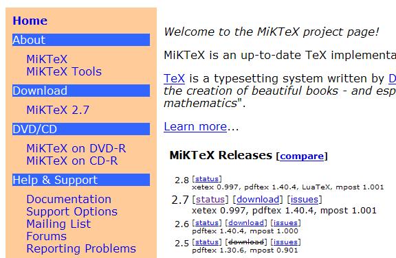 MiKTeX Download