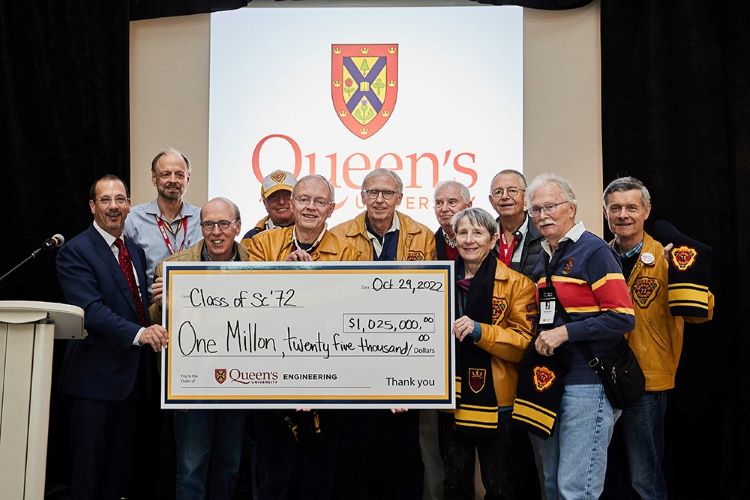 50th reunion scholarship reflects Sc’72’s goal to support diversity in Queen’s Engineering