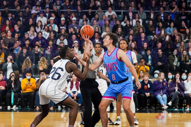 Engineering, commerce students team up to fight cancer with a charity basketball game
