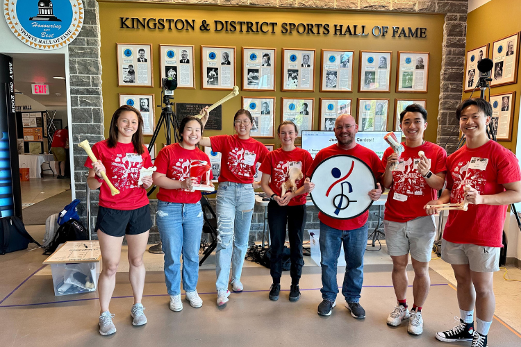 Members of the Skeletal Observation Lab volunteering at Science Rendez-vous in May 2023