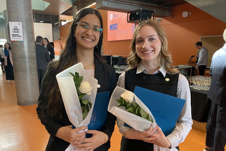 Two Smith Engineering students awarded Order of the White Rose scholarships