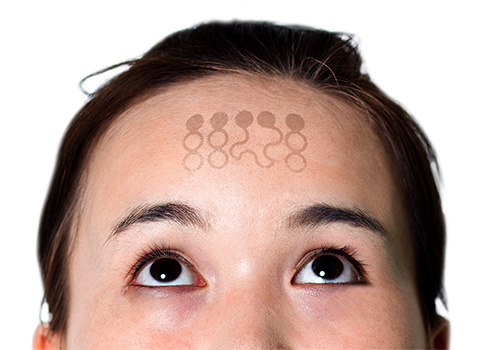 Graphene electronic tattoos, such as the structures on the person